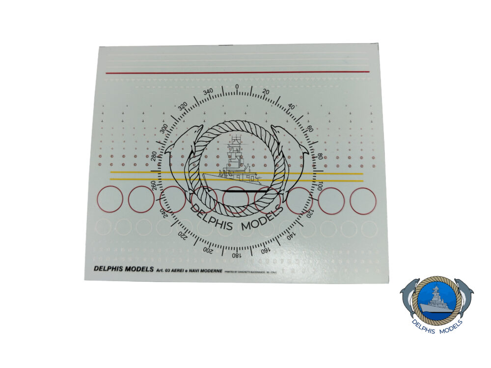 Decals MMI 1/700 linee e cerchi