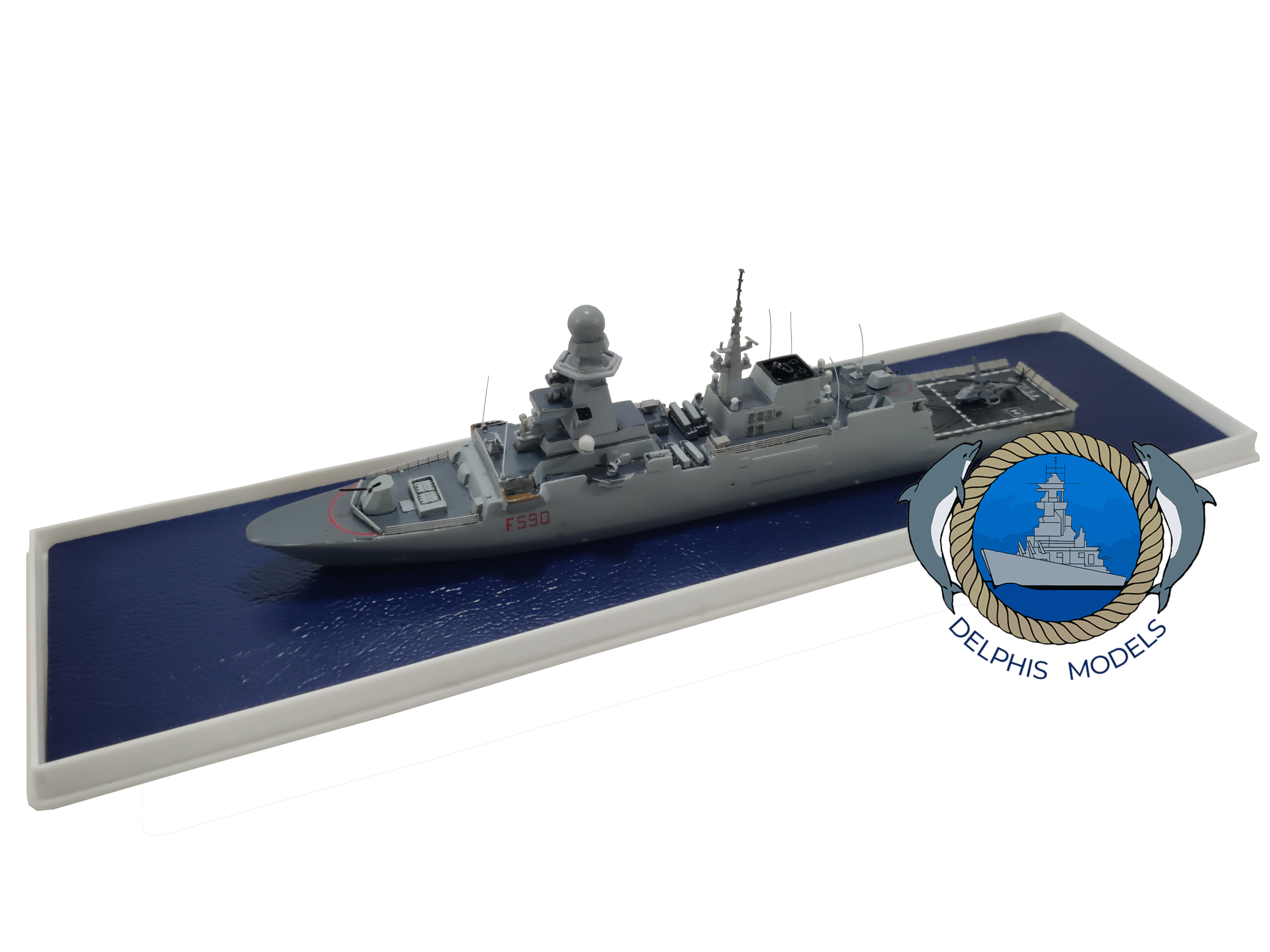 FREMM Bergamini F590 scala 1:700 modello