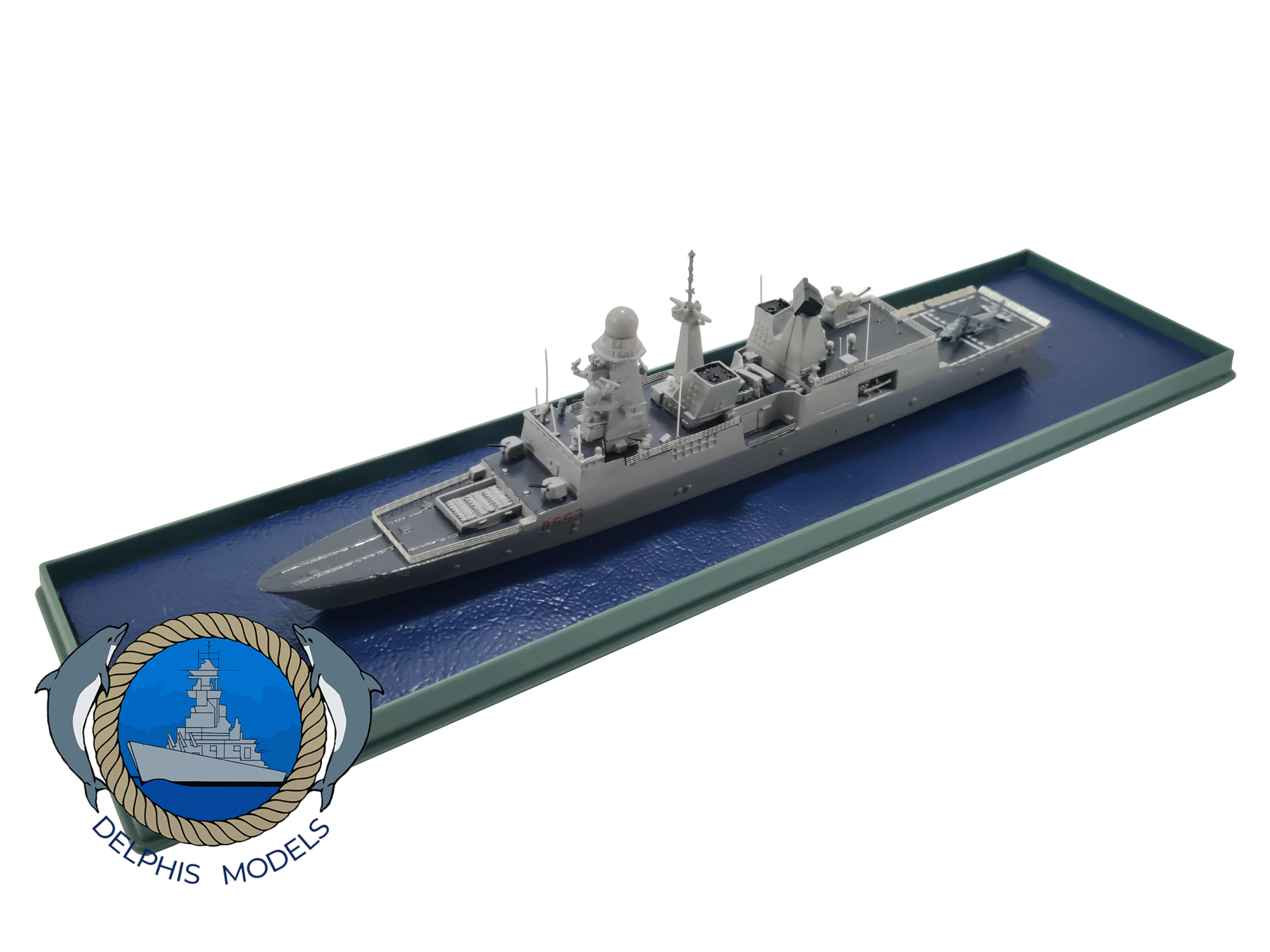 Andrea Doria D553 classe Orizzonte modello montato