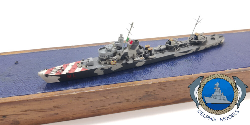Maestrale 1:700 scatola di montaggio nave Seconda Guerra Mondiale